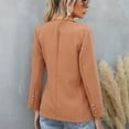 thumbnail image 4 of Chaqueta de traje para mujer, chaqueta de traje para mujer, chaqueta de traje en V, chaqueta de traje de manga larga, calidad inigualable, 4 of 6