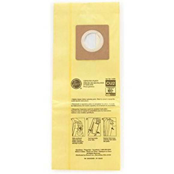 Genuine Hoover Style CU2 Vacuum Bags Type CH54013 CH54015 Commercial Upright Vac [2 Loose Bags]