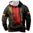 thumbnail image 3 of Afdoent Men's Hoodies & Sweatshirts German Style Pullover With 3D Print Comfortable Casual Streetwear Hooded Sweatshirt For Spring Fall Winter Fall Outwear, 3 of 3