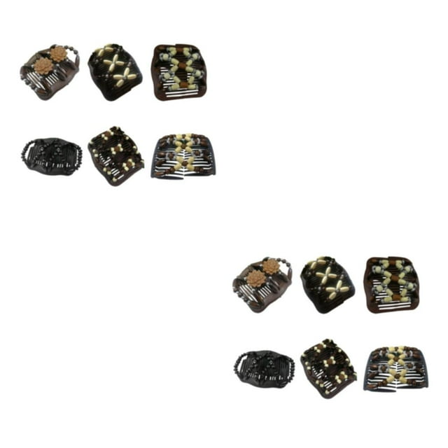 Transemion 6x Secure Hold Hair Clip For Women Durable With Fashionable Style Available 2Set