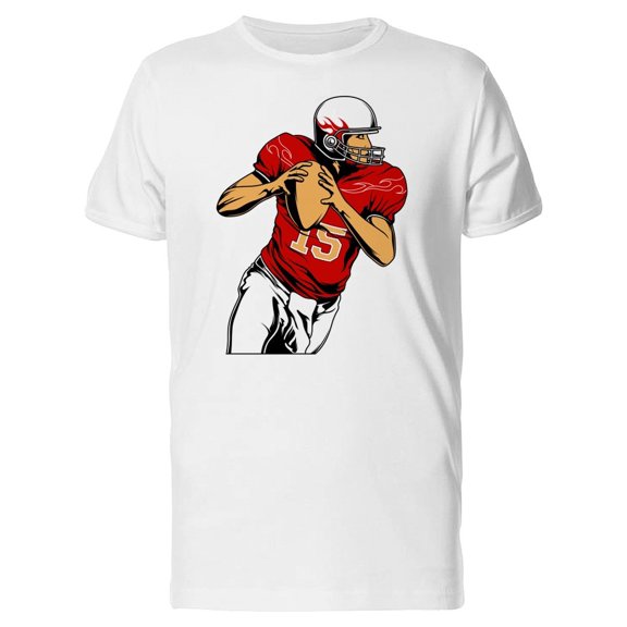 Football Quarterback tee Men's -Image by Shutterstock