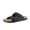 Black, variant on Mars Slide Sandals for Men, Comfortable Adjustable Double Buckle Mens Sandals with Arch Support Footbed and EVA Outsole