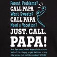 thumbnail image 3 of CafePress - JUST CALL PAPA T Shirt - Men's Classic Graphic Cotton T-Shirt, 3 of 4