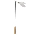 thumbnail image 1 of Cat Feather Teaser Stick Toy, Cat Interactive Retractable Fishing Rod, Funny Cat Stick, 1 of 5