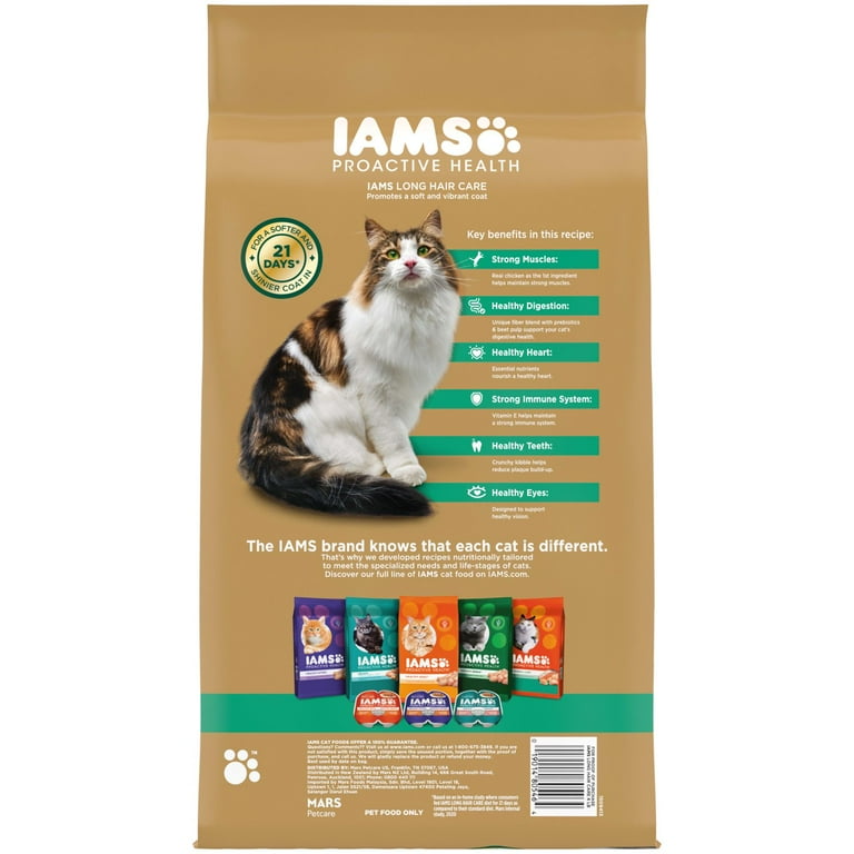 IAMS Proactive Health Chicken and Salmon Dry Cat Food 6 lb bag