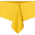 thumbnail image 1 of LAICAIW 210GSM Rectangle Table Cloth-Heavy Duty Water Proof Microfiber Tablecloth, Decorative Fabric Table Cover for Outdoor and Indoor Use (Yellow, 54 x 54 Inch), 1 of 7