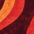 thumbnail image 4 of United Weavers Veria Cissa Shag Burnt Orange Hand Carved Polyester Area Rug, 4 of 5