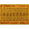 thumbnail image 1 of Ahgly Company Indoor Rectangle Oriental Yellow Traditional Area Rugs, 3' x 5', 1 of 4