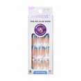thumbnail image 1 of Press-On Nails Impress Snooze, corto francés, forma ovalada, 1 of 8