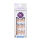 thumbnail image 1 of Press-On Nails Impress Snooze, corto francés, forma ovalada, 1 of 8