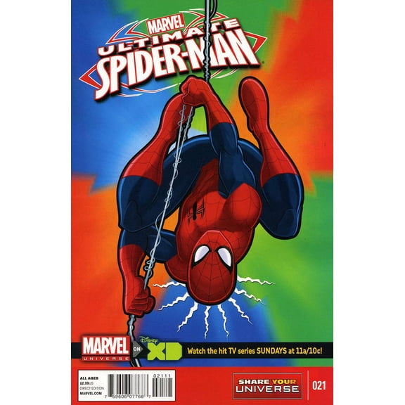 Marvel Universe Ultimate Spider-Man #21 VF ; Marvel Comic Book