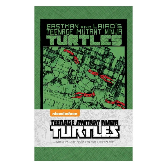 90's Classics: Teenage Mutant Ninja Turtles: Classic Hardcover Ruled Journal (Hardcover)