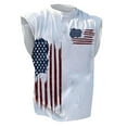 thumbnail image 4 of HCNTES Mens Tank Tops Beach Summer Sleeveless Shirts Graphic Vacation Tanks Muscle Gym Tank T Shirts(White,M), 4 of 4
