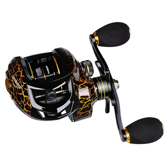 High Speed 7.2:1 Fishing Reel Bait Casting 4+1 BB Bearing Fishing Baitcast Reel 10KG Max
