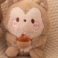 thumbnail image 4 of Cartoon Hugging Hazelnut Squirrel Plush Doll Children's Soothing Toy Cute Cute Chipmunk Plush Doll, 4 of 5