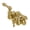 Brushed Brass, variant on Kingston Brass AE31T7 Aqua Vintage 3-3/8 Inch Wall Mount Tub Faucet, Brushed Brass