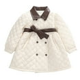 thumbnail image 1 of Thick Jacket Girls Rain Jacket Girl Size 8 Girls Down Jacket With Thick Quilted For Winter Mid Length Coat, 1 of 9