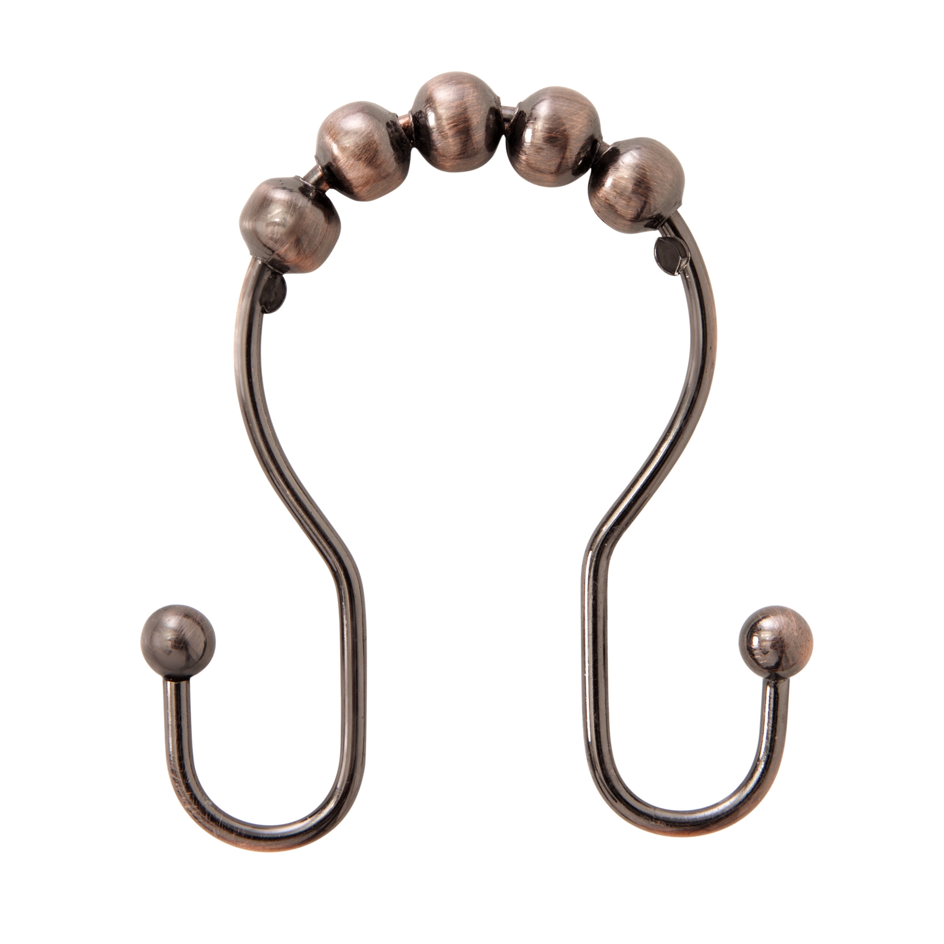 Details about   Maytex Mills Luminex Peyton Glide Shower Curtain Hooks,No Rust Oil-Rubbed Bronze 