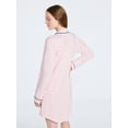 thumbnail image 3 of Joyspun Women's Dreamy Soft Collection Long Sleeve Sleepshirt, Sizes S-4X, 3 of 4