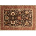 thumbnail image 1 of Ahgly Company Indoor Rectangle Oriental Brown Industrial Area Rugs, 4' x 6', 1 of 4