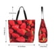 thumbnail image 5 of Fotbe Strawberry Red Bolsa Tote Estética de Lona con Estampado para Mujer - Bolsa Reutilizable de Hombro Casual para Vacaciones, Compras, Trabajo y Gimnasio, 5 of 8