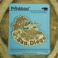 thumbnail image 1 of San Diego Wood Engraved Fridge Magnet Souvenir Gift, 1 of 4