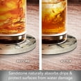 thumbnail image 2 of Thirstystone Horses in Motion Round Natural Sandstone Coaster 4-Pack, 2 of 6