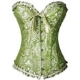 thumbnail image 1 of Corsé de pecho completo para mujer, corsé bustier gótico vintage, 1 of 5