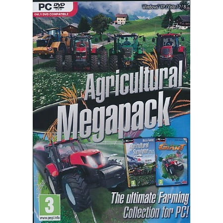 Agricultural Mega Pack - Agricultural Simulator 2012 Plus Farming Giant (Pc Dvd) (Uk Import)