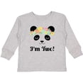 thumbnail image 3 of Inktastic 2nd Birthday Panda Face 2 Year Old Girl Girls Long Sleeve Toddler T-Shirt, 3 of 5