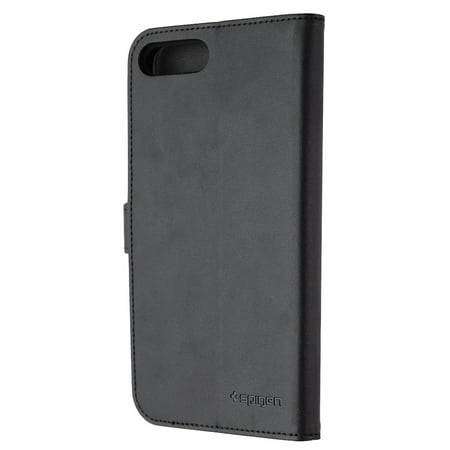 Spigen Wallet S Kickstand Cover for Apple iPhone 8 Plus/7 Plus - Black (Refurbished)