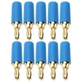 thumbnail image 2 of Banana Connector Banana Plug Set Banana Plug Connector Solder Banana Plug 10Pcs Banana Plug 2.5mm Gold Plated Brass Solder Type Male Connector Accessory Set Kit, 2 of 8