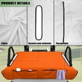thumbnail image 6 of Bulopur Orange Golf Cart Seat Covers Club Car 2 Person Seats Washable Golf Cart Towel Seat Compatible with EZGO, Yamaha, Club Car, 6 of 8