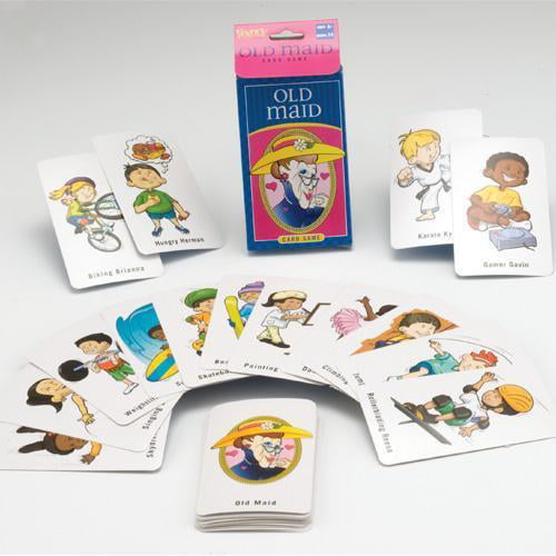 Hoyle Old Maid Children 2.3" x 3.5" Playing Cards 1 Deck 