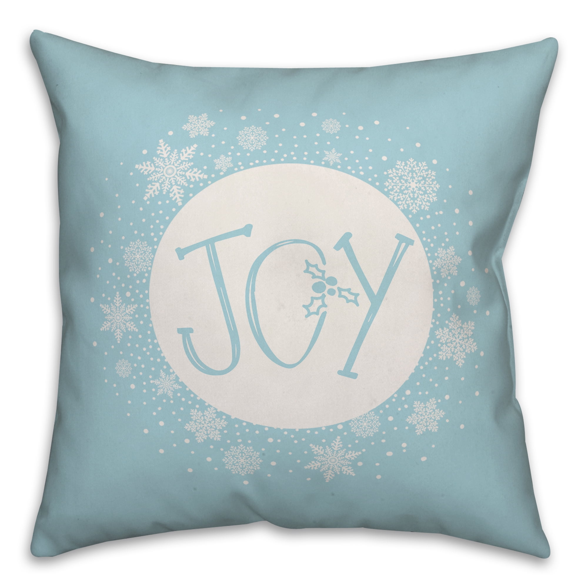 Creative Products Baby Blue Joy 16x16 Spun Poly Pillow