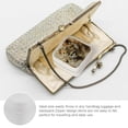 thumbnail image 3 of FCXZI Lion Cub Theme Mini Travel Jewelry Box for Necklaces, Rings, Earrings White, 3 of 5