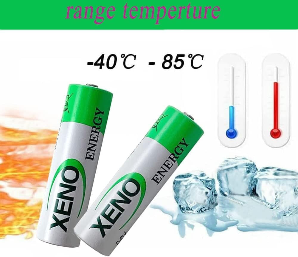 (5-Pcs) XL-060F AA 3.6V 2400mAh Lithium Battery for Water Meter Electric Meter Flow Meter Battery for Xeno Energy