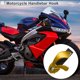 thumbnail image 2 of Gancho colgante para motocicleta Unique Bargains, gancho doble en forma de V, soporte para casco de motocicleta, bolsa de equipaje, aleación de aluminio, tono negro dorado con 1 pieza de llave, 2 of 7