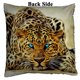 thumbnail image 2 of ABPHQTO Leopardo de efecto especial con auténticos ojos azules Estampado de animales salvajes Funda de almohada de lentejuelas de sirena reversible Funda de cojín para decoración del hogar 45x45 cm, 2 of 2