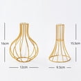 thumbnail image 7 of Cheers.US Test Tube Vase for Flowers, Glass Vase with Metal Stand Racks Hydroponic Test TubeVase, Gold Hinged Plant Vases Display Set Table Centerpieces Vase for Home Decor, 7 of 7