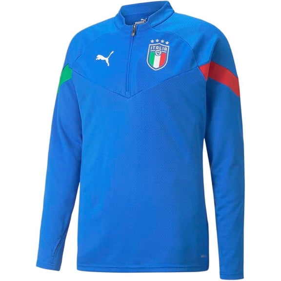 PUMA Men's Standard FIGC Player Training 1/4 Zip Top