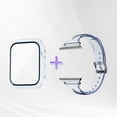 thumbnail image 2 of Correas con estuche oso de fresa compatibles con Apple Watch 40 mm 44 mm azul 40 mm, 2 of 6