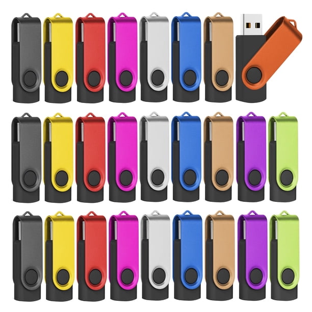 Unidad flash EASTBULL USB 2.0 de 4 GB, paquete de 100 con cordones