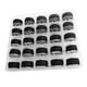 thumbnail image 4 of Hilos de Bordar para Coser Hilos de Bobina Prebobinados para Artesanía DIY con Caja de Almacenamiento, Negro 25 Piezas Methold HA5832-02B, 4 of 6