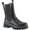 Black, variant on Women's Chunky Platform Chelsea Boots Round Toe Ankle Booties Side Zipper Lug Sole Fall Winter Shoes