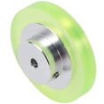 thumbnail image 3 of 3X 200mm Aluminum Polyurethane Industrial Encoder Wheel Measuring Wheel for Measuring Rotary Encoder, 3 of 7