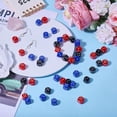 thumbnail image 4 of 180Pcs 3 Colors Acrylic Beads Dice Mixed Color 9.5x9.5x9.5mm Hole: 2.5mm 60pcs/color, 4 of 7