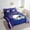 Navy Blue and White, variant on Erosebridal American Football Comforter Set Twin 7 Pieces Rugby Games Sport Arena Yellow Green Bedding Set Sports Theme Bed in a Bag with Comforter,Sheets
