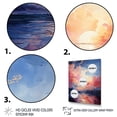thumbnail image 3 of Designart "Canvas of the Skies Cloudy Artistry II" Landscape & Nature Floater Framed Wall Art Living Room, 3 of 7