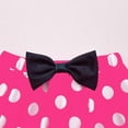 thumbnail image 6 of Girls Polka Dot Two Piece Swimsuit With Headband Off Shoulder Role Play Swimwear 2-8T, 6 of 7